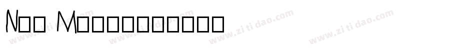 New Mozak字体转换